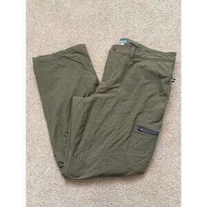 LL Bean Men's Water-Resistant Cresta Hiking Pants Standard Fit 40x32 Green EUC